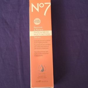 No7 Restore & Renew Face & Neck Multi Action Serum